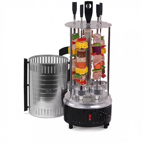 BQ BBQ1000 Black-Steel front