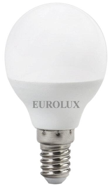 EUROLUX LL-E-G45-7W-230-2,7K E14 front