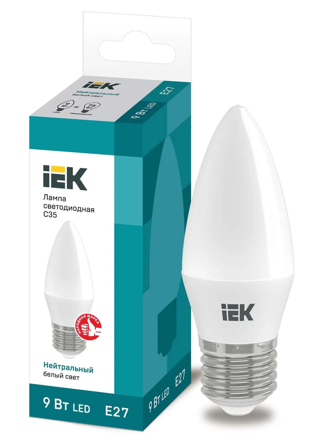 IEK LLE-C35-9-230-40-E27 front