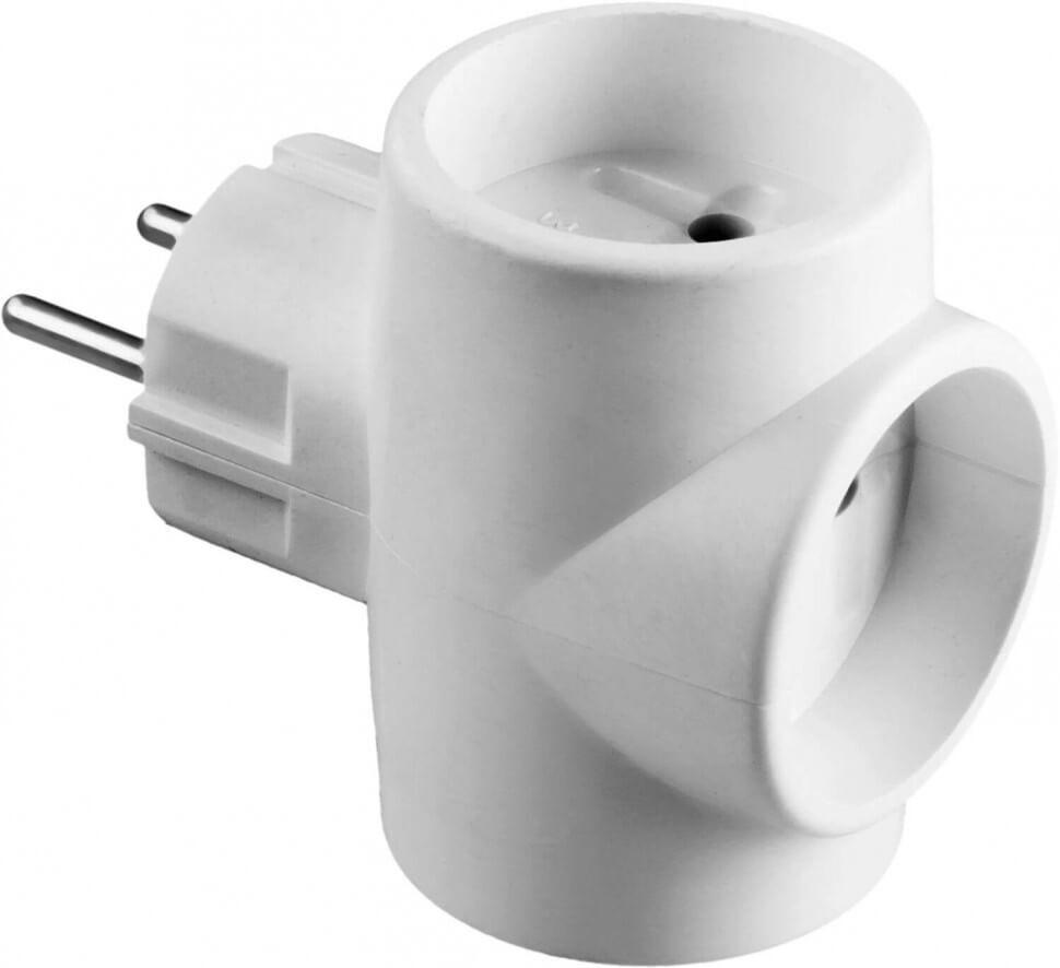 СИБИН 55097-3 3р 6А белый front