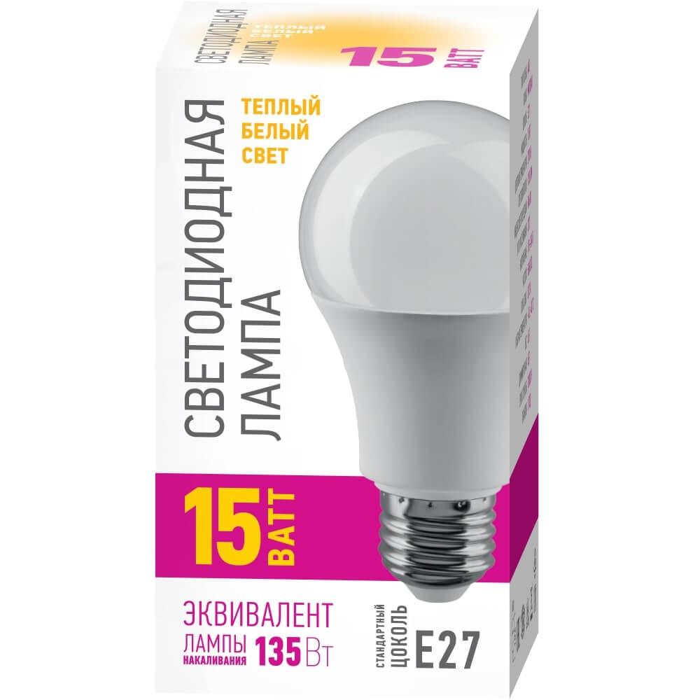 ОНЛАЙТ 82920 OLL-A60-15-230-2.7K-E27-PROMO box