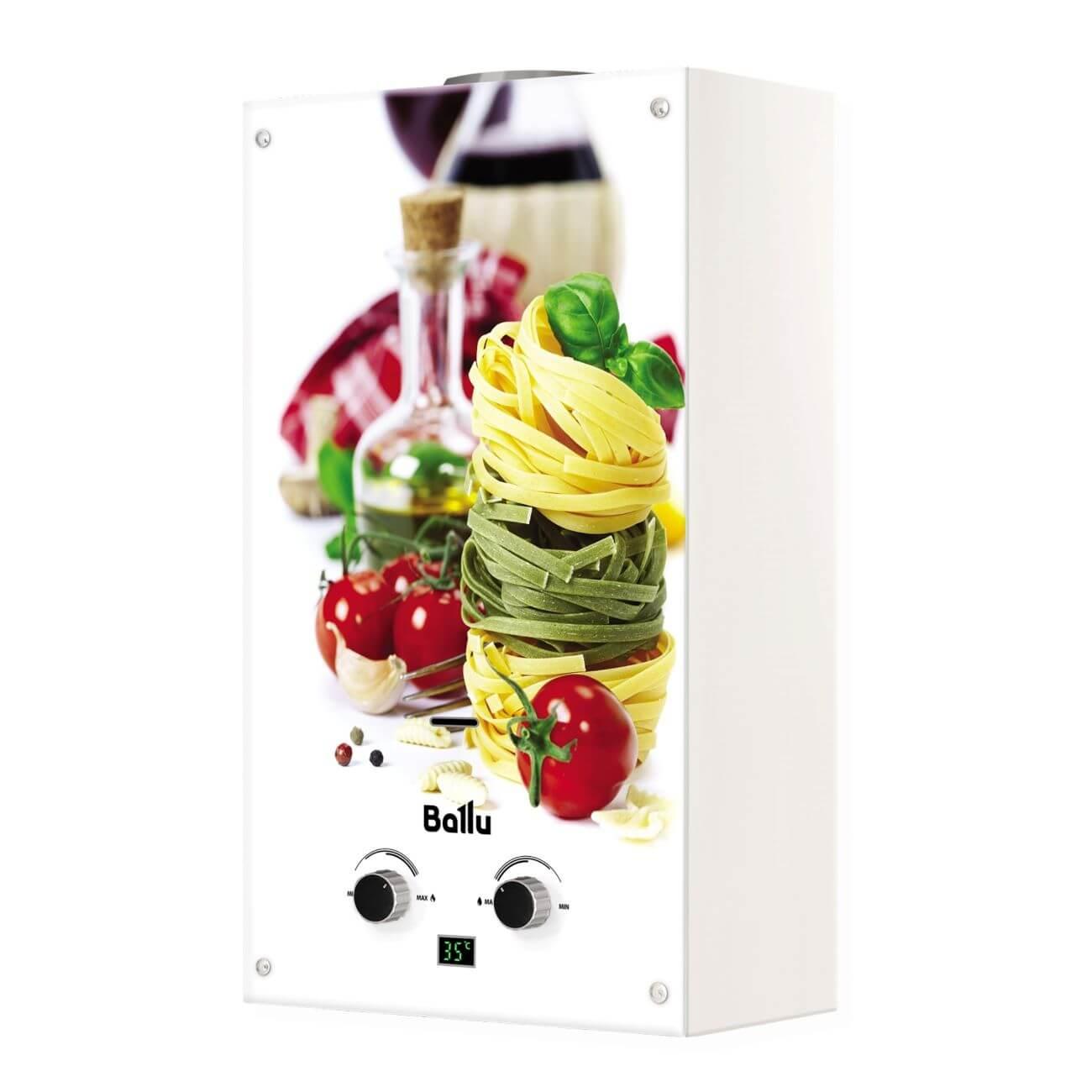 Ballu GWH 10 Fonte Glass Pasta front