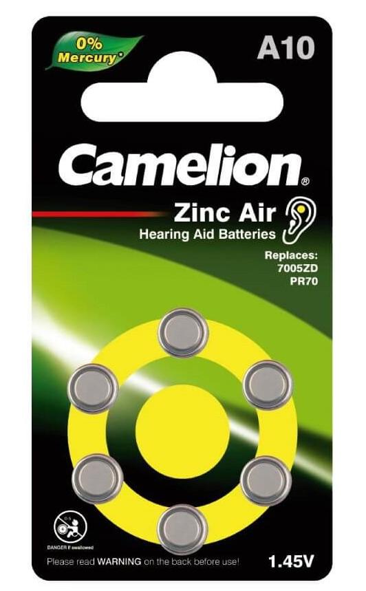 Camelion ZA10 BL-6 Mercury Free front