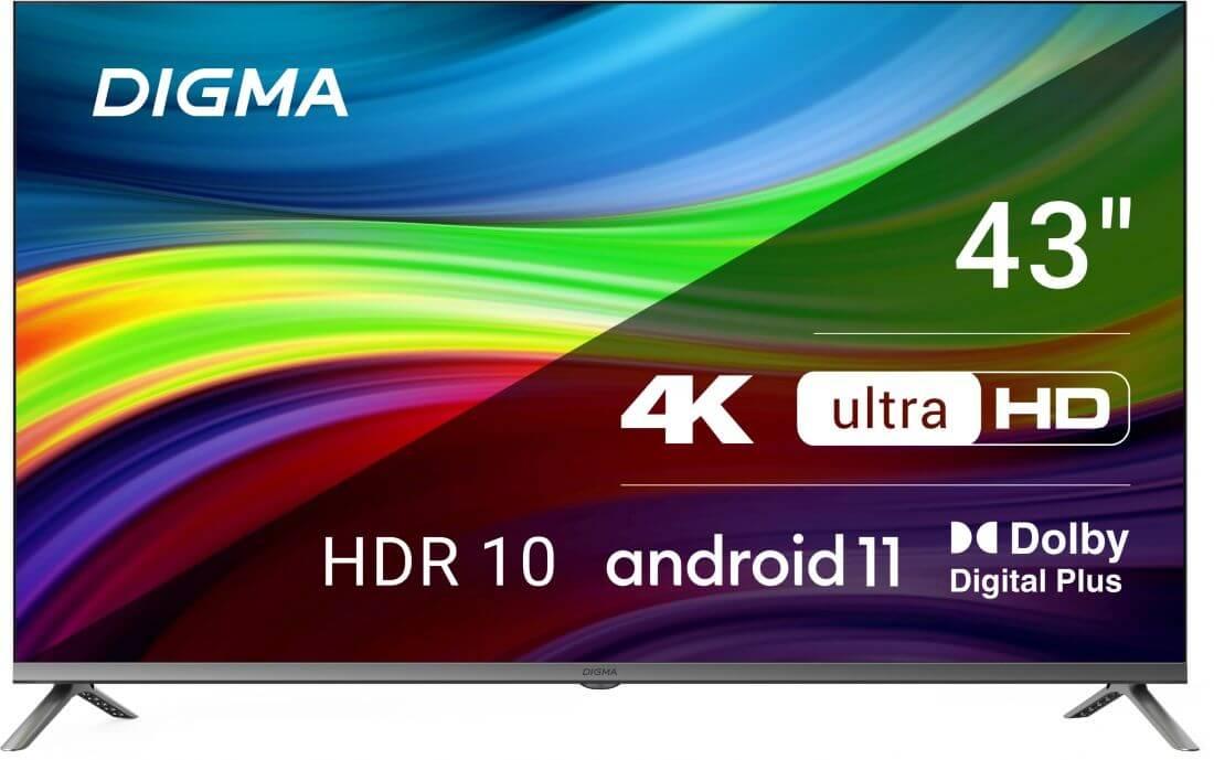 DIGMA DM-LED43UBB41 front